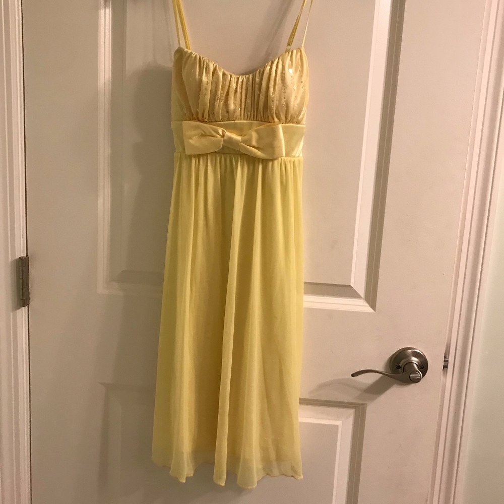 Flowy Yellow Dress